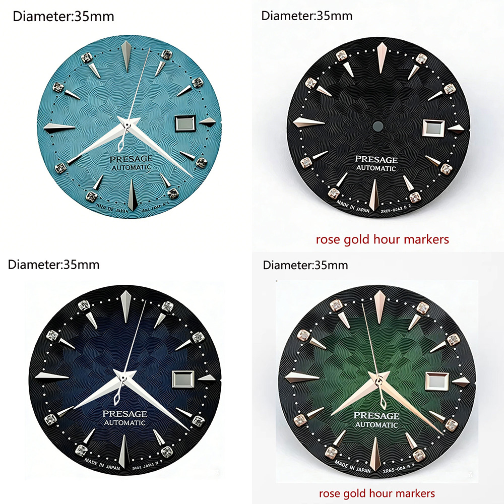 Seiko Watch Presage - Cadran de montre 35 mm avec