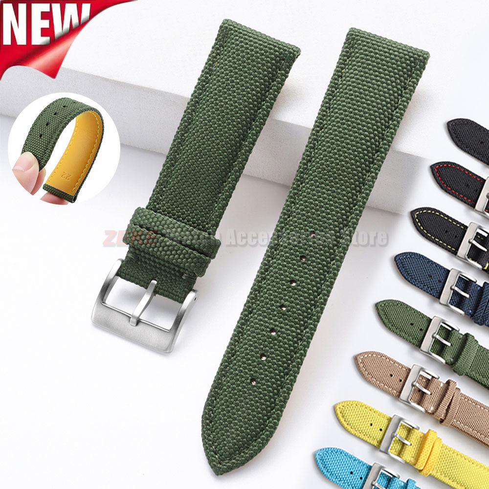 Bracelet de montre en toile de - Leather Strap Quick Release avis et prix